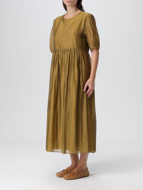 25FW 막스마라 롱 원피스 2529226042600 006 Yellow - MAX MARA