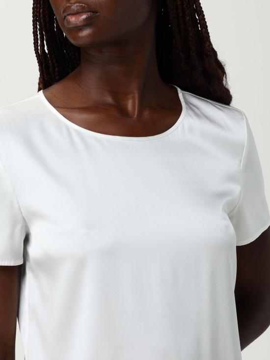 25FW 막스마라 반팔 티셔츠 2526116017600 005 White - MAX MARA