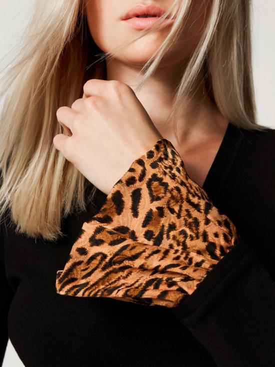 25FW 트윈셋 스웨터 252TP3154 12754 Black - TWINSET