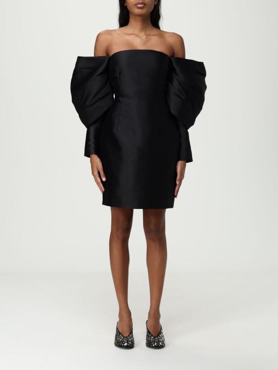 25FW 솔러스런던 롱 원피스 OS44002 Black