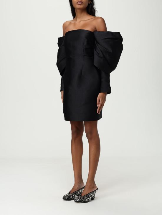 25FW 솔러스런던 롱 원피스 OS44002 Black - SOLACE LONDON