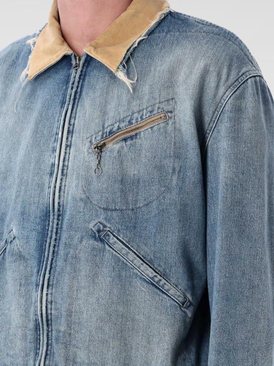 25FW 마르지엘라 데님 자켓 S50AM0636S30383 961 Blue - MAISON MARGIELA