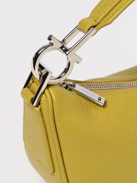 25FW 살바토레 페라가모 미니 호보백 220965 785987 005 Lime - SALVATORE FERRAGAMO
