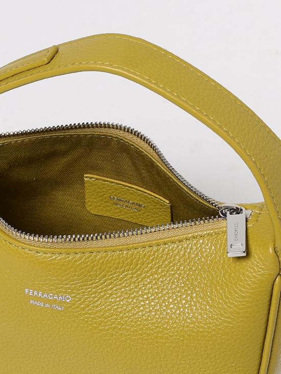 25FW 살바토레 페라가모 미니 호보백 220965 785987 005 Lime - SALVATORE FERRAGAMO