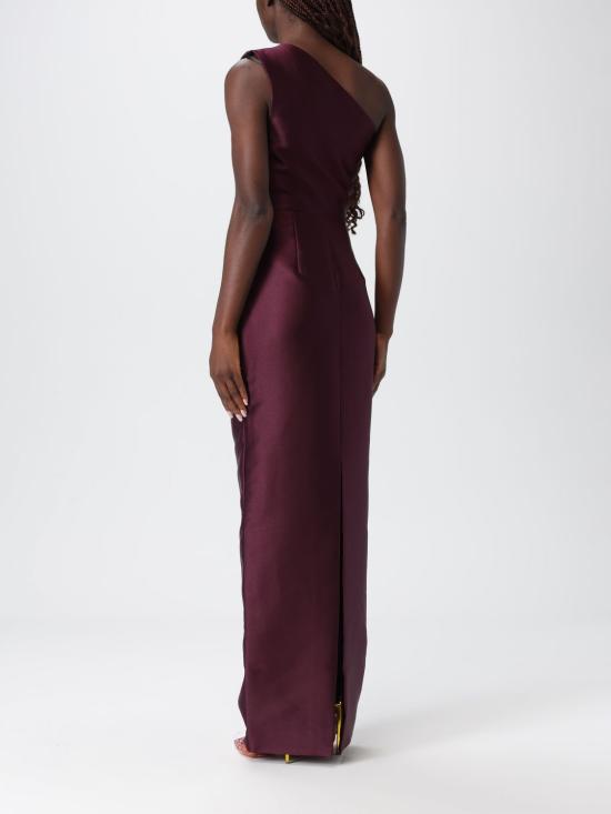 25FW 솔러스런던 롱 원피스 OS37025 RAISIN Burgundy - SOLACE LONDON