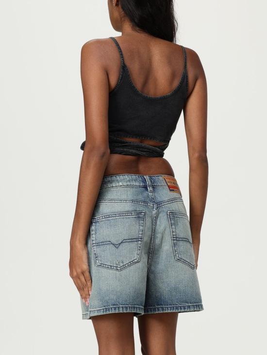 25FW 디젤 탑 A195210KIBY 02A Black - DIESEL