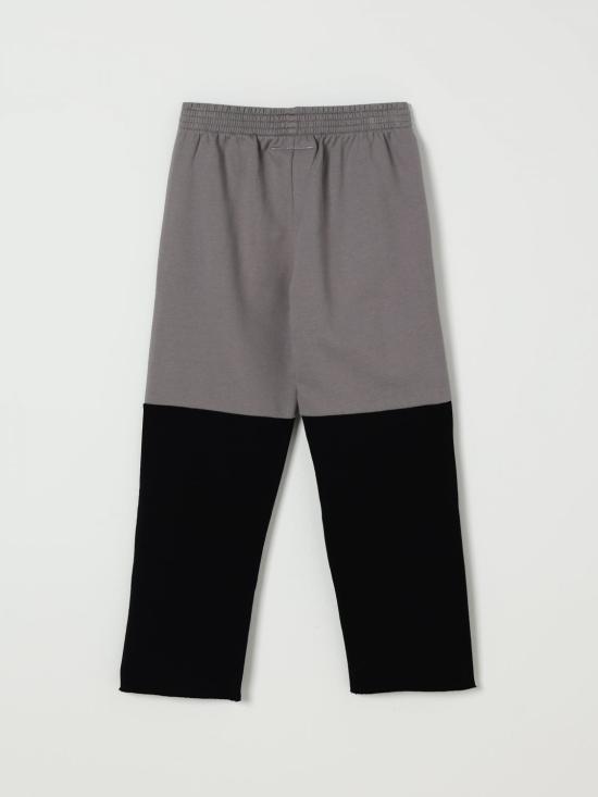 25FW [키즈] MM6 메종마르지엘라 트레이닝/조거 팬츠 M60842MM04H M6C37 Grey - MM6 MAISON MARGIELA