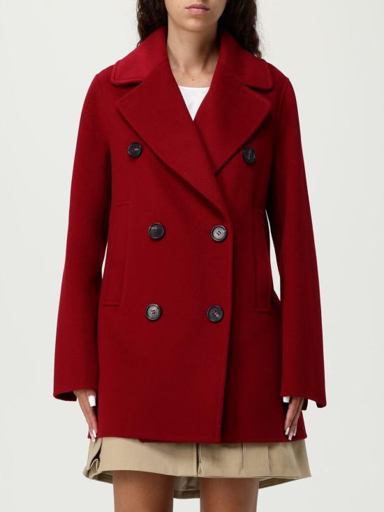 25FW 에스막스마라 코트 2529086011600 054 Red