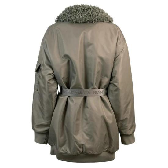  엘리자베타프랜치 패딩 PI57D36E2 BI7 Army - ELISABETTA FRANCHI