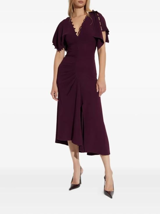 25FW 빅토리아 베컴 원피스 1425WDR007063BMERLOT Bordeaux - VICTORIA BECKHAM