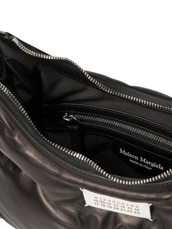25FW 마르지엘라 글램 슬램 호보백 스몰 SB3WG0024P4300T8013 Black - MAISON MARGIELA