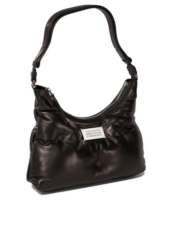 25FW 마르지엘라 글램 슬램 호보백 스몰 SB3WG0024P4300T8013 Black - MAISON MARGIELA