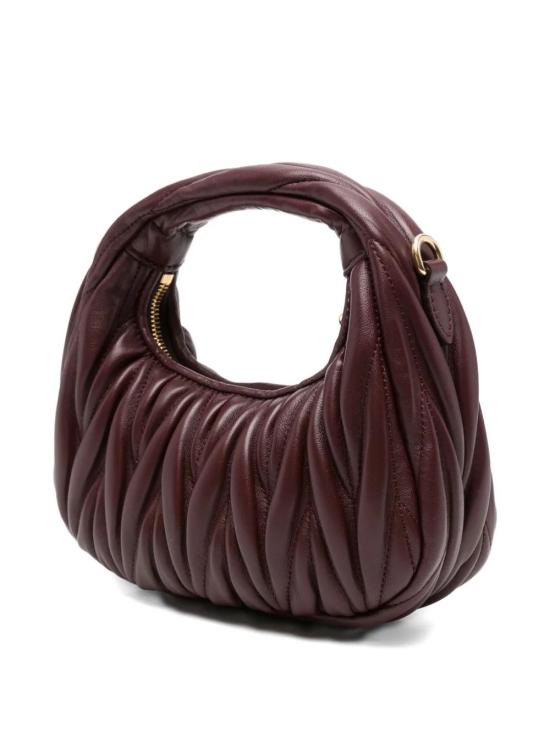 25FW 미우미우 토트백 5BP078VOOOAN88 F0007 BORDEAUX - MIU MIU