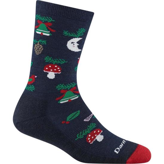  단 터프 양말 Darn Tough Tinsel Town Crew 경량 라이프스타일  6131 쿠션  포함