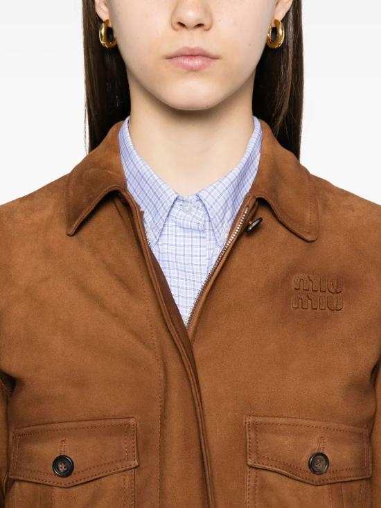 25FW 미우미우 자켓 MPV950SOOO17XD F0401 CANNELLA - MIU MIU