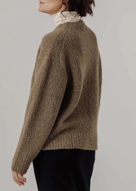  베어 니트웨어 스웨터 콜레트 크루넥 - BARE KNITWEAR