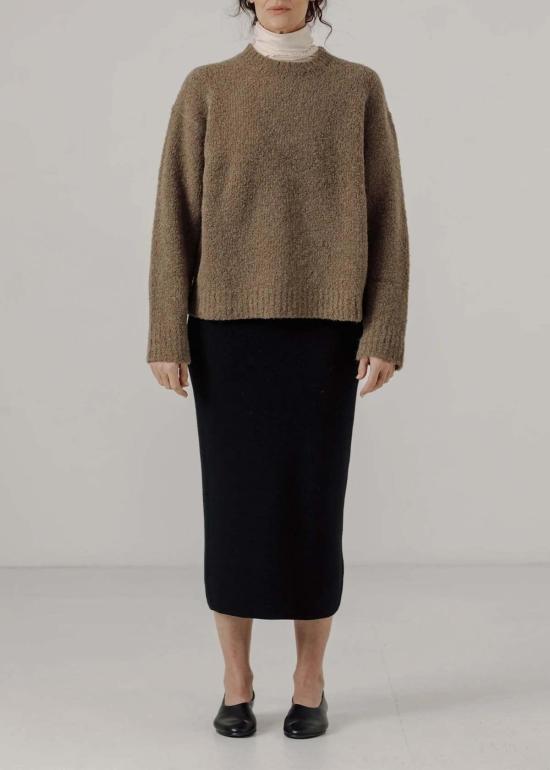  베어 니트웨어 스웨터 콜레트 크루넥 - BARE KNITWEAR