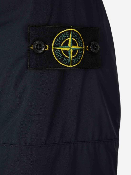 25FW 스톤 아일랜드 마이크로 트윌 안티 드롭 멀티 포켓 후드 다운 파카  K2S157100008S0026 V0020NAVY BLUE MIDNIGHT BLUE - STONE ISLAND