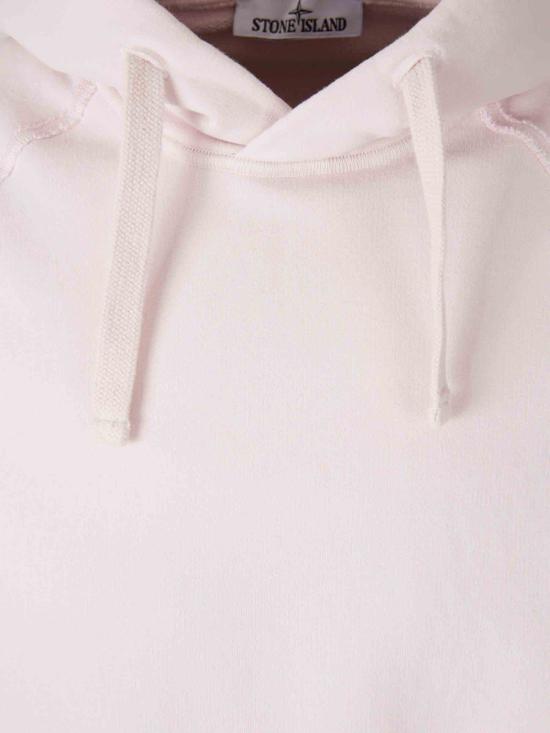 25FW 스톤 아일랜드 6100023 브러쉬드 오가닉 코튼 플리스 오버사이즈 후드 티셔츠 K2S156100023S0A20 V0080PINK DUSTY PINK - STONE ISLAND