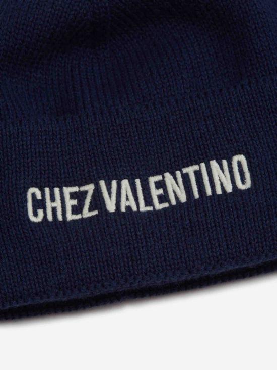 25FW 발렌티노 가라바니 비니 7Y2HB02RFZL AEWGRANDALA NAVY BLUE - VALENTINO GARAVANI