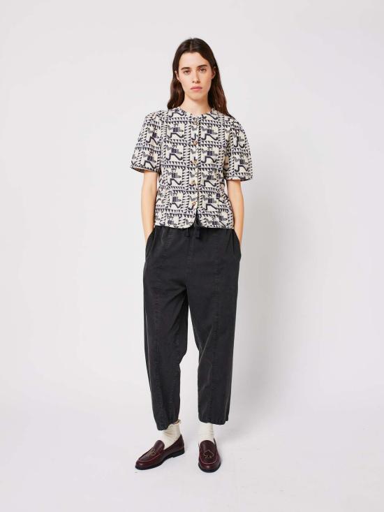  보보쇼즈 크롭 팬츠 보보, 다크 그레이 코쿤 팬츠 선택 - BOBO CHOSES