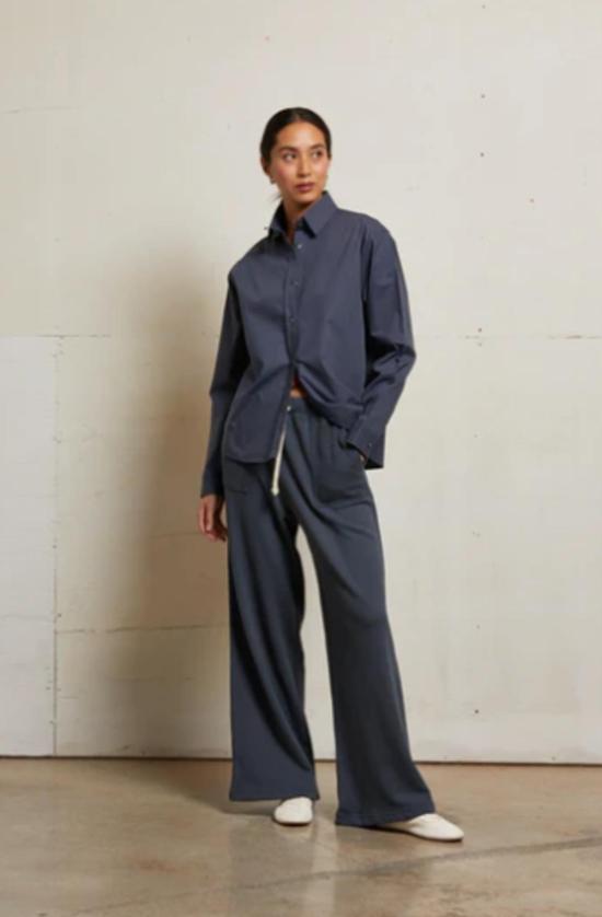  퍼펙트 화이트 티 스트레이트 팬츠 퍼펙트화이트티 라산나 리버스 포켓 스웨트팬츠 나이트 - PERFECT WHITE TEE