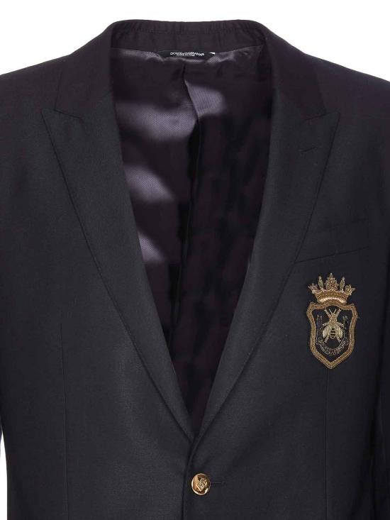 25SS 돌체앤가바나 수트 자켓 G2LK0ZFU3H1B0665 Black - DOLCE & GABBANA
