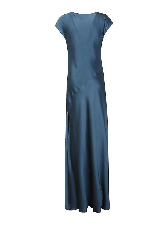 26SS 알베르타 페레티 롱 원피스 041166190324 Grey - ALBERTA FERRETTI