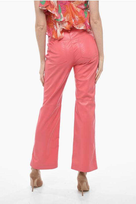  엠에스지엠 가죽 팬츠 3441MDP20237110 13 Pink - MSGM