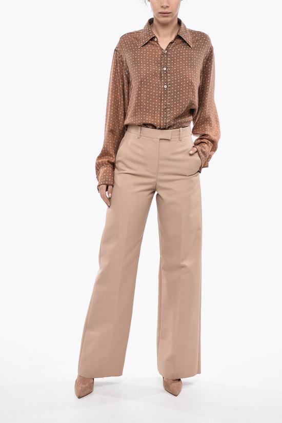  발렌티노 가라바니 스트레이트 팬츠 2B0RB5D07TQ S69 Beige - VALENTINO GARAVANI