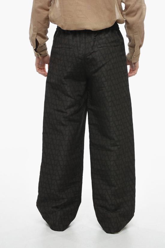  발렌티노 가라바니 스트레이트 팬츠 2V0RBK20 9D0 MYW Brown - VALENTINO GARAVANI