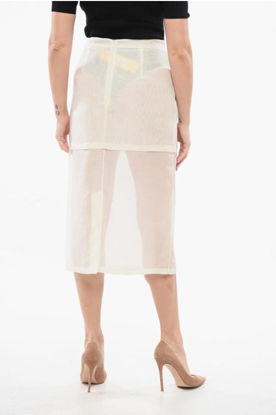  슈퍼 블론드 롱 스커트 SKIRTTTEX18 White - SUPER BLOND