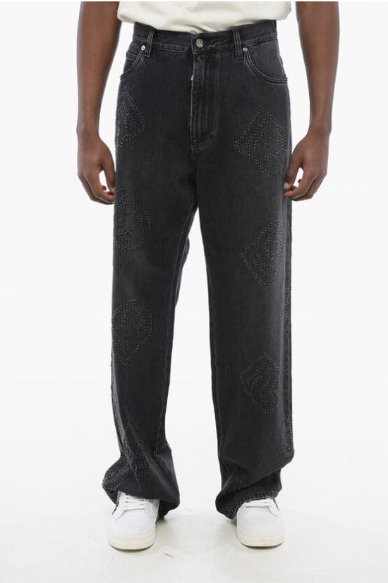  돌체앤가바나 데님 팬츠 GWVNXD G8HF4 S9001 Black