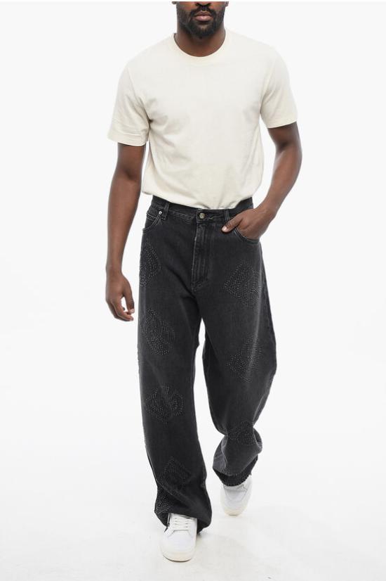  돌체앤가바나 데님 팬츠 GWVNXD G8HF4 S9001 Black - DOLCE & GABBANA