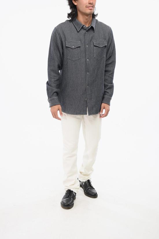  God's True Cashmere 긴팔 셔츠 GTC0085WPDENIMLABRADORITE Blue - OTHER BRANDS