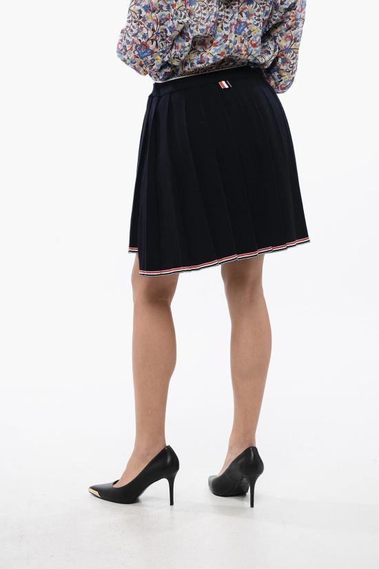  톰브라운 숏 스커트 FKK116A Y1002 415 Blue - THOM BROWNE