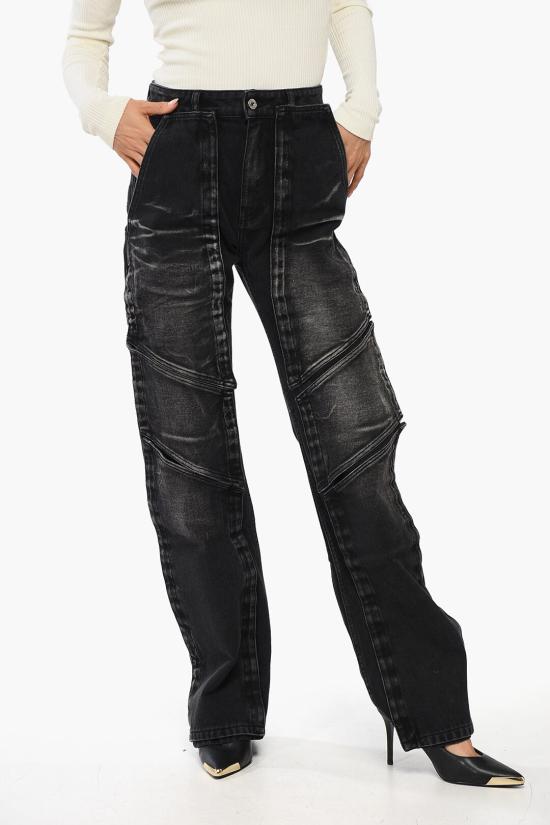  와이프로젝트 데님 팬츠 207PA020 D15 FDBLK Black