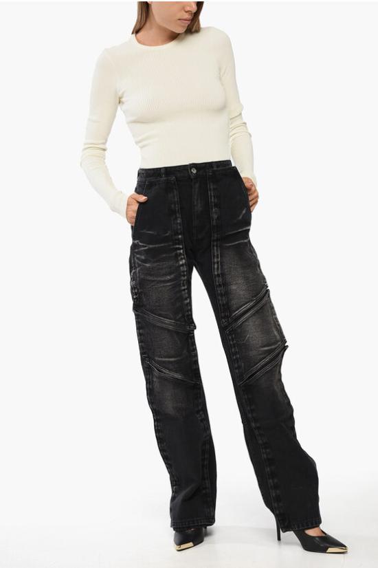  와이프로젝트 데님 팬츠 207PA020 D15 FDBLK Black - Y PROJECT