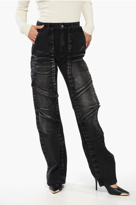  와이프로젝트 데님 팬츠 207PA020 D15 FDBLK Black