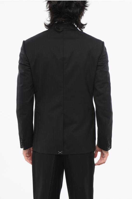  베르사체 수트 자켓 10106021A074541B000 Black - VERSACE