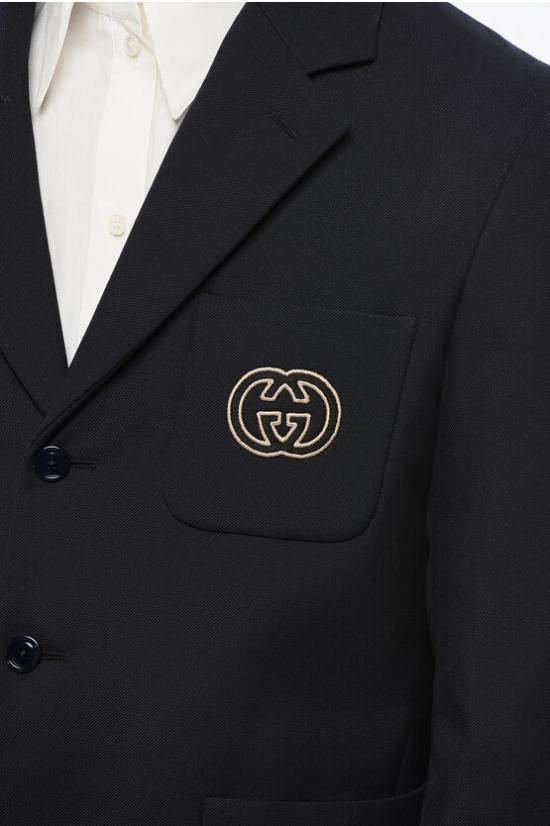  구찌 수트 자켓 762029ZAMII4590 Blue - GUCCI