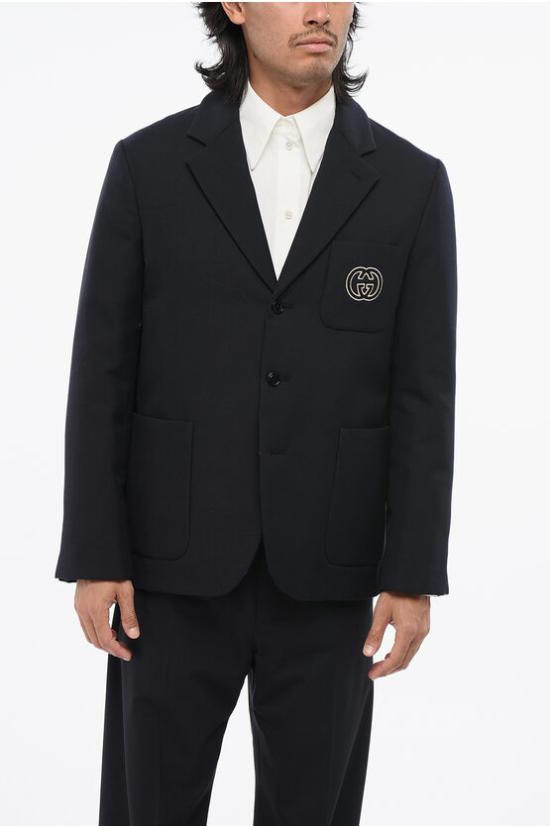  구찌 수트 자켓 762029ZAMII4590 Blue