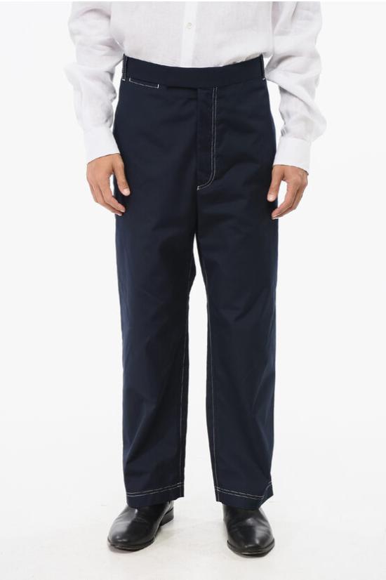  톰브라운 스트레이트 팬츠 MTU320U04502 415 Blue