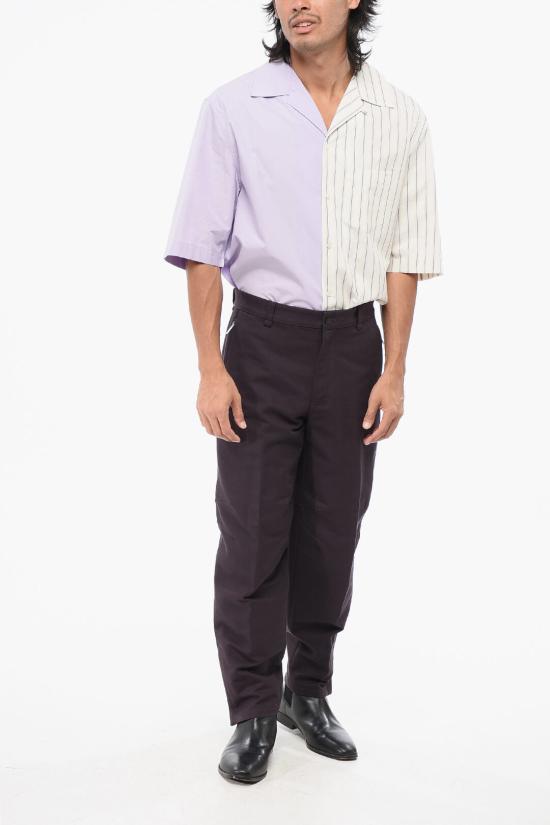  랑방 스트레이트 팬츠 RM TR0005 5965 A24 776 Violet - LANVIN
