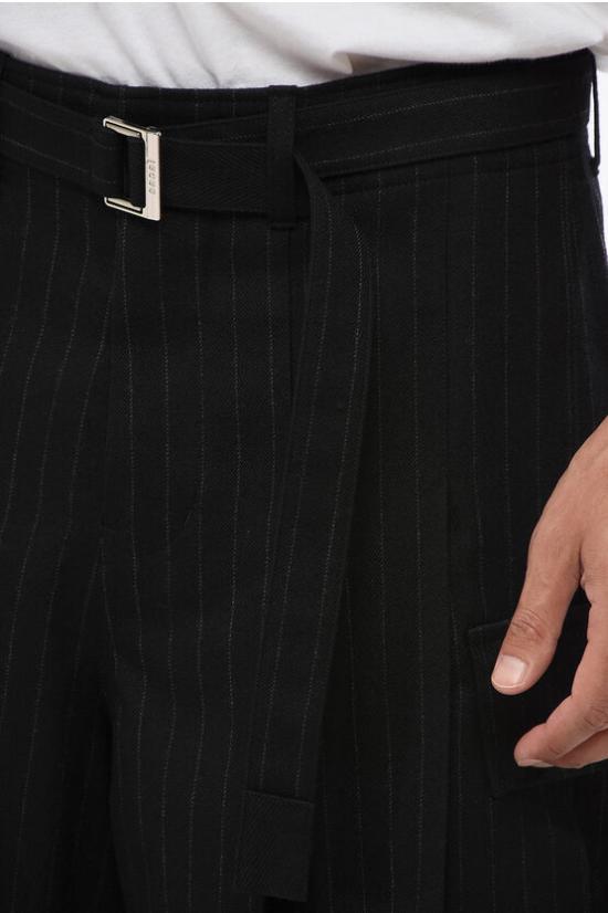  사카이 숏팬츠 24 03481M 001 Black - SACAI