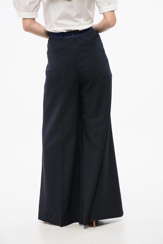  마르니 스트레이트 팬츠 PAMA0428U2TW839 00B99 Blue - MARNI