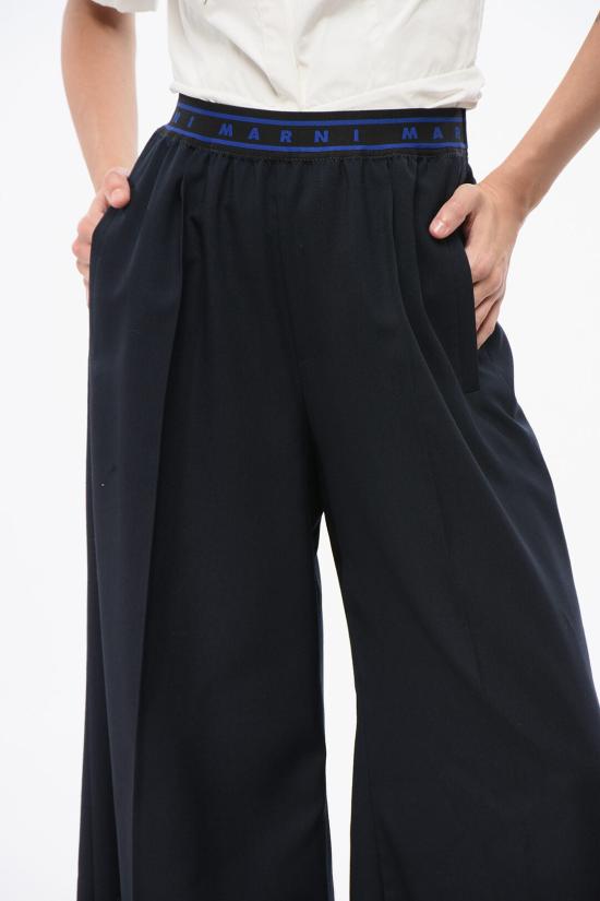  마르니 스트레이트 팬츠 PAMA0428U2TW839 00B99 Blue - MARNI