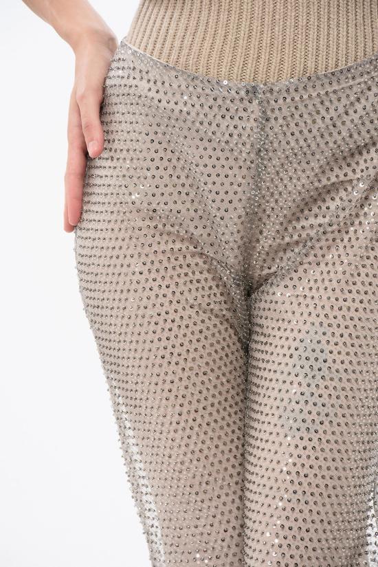  세미쿠튀르 스트레이트 팬츠 S3WQ13 PLT03 Beige - SEMI-COUTURE