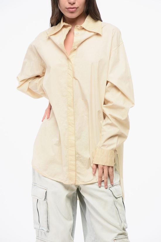  퀴라 셔츠 Q123CX Q0026 Beige