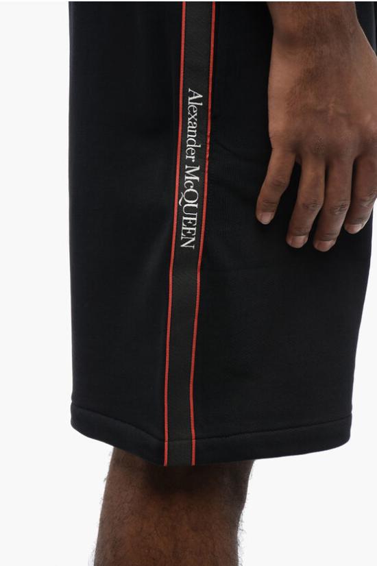  알렉산더 맥퀸 숏팬츠 642668 QRX75 0901 Black - ALEXANDER MCQUEEN